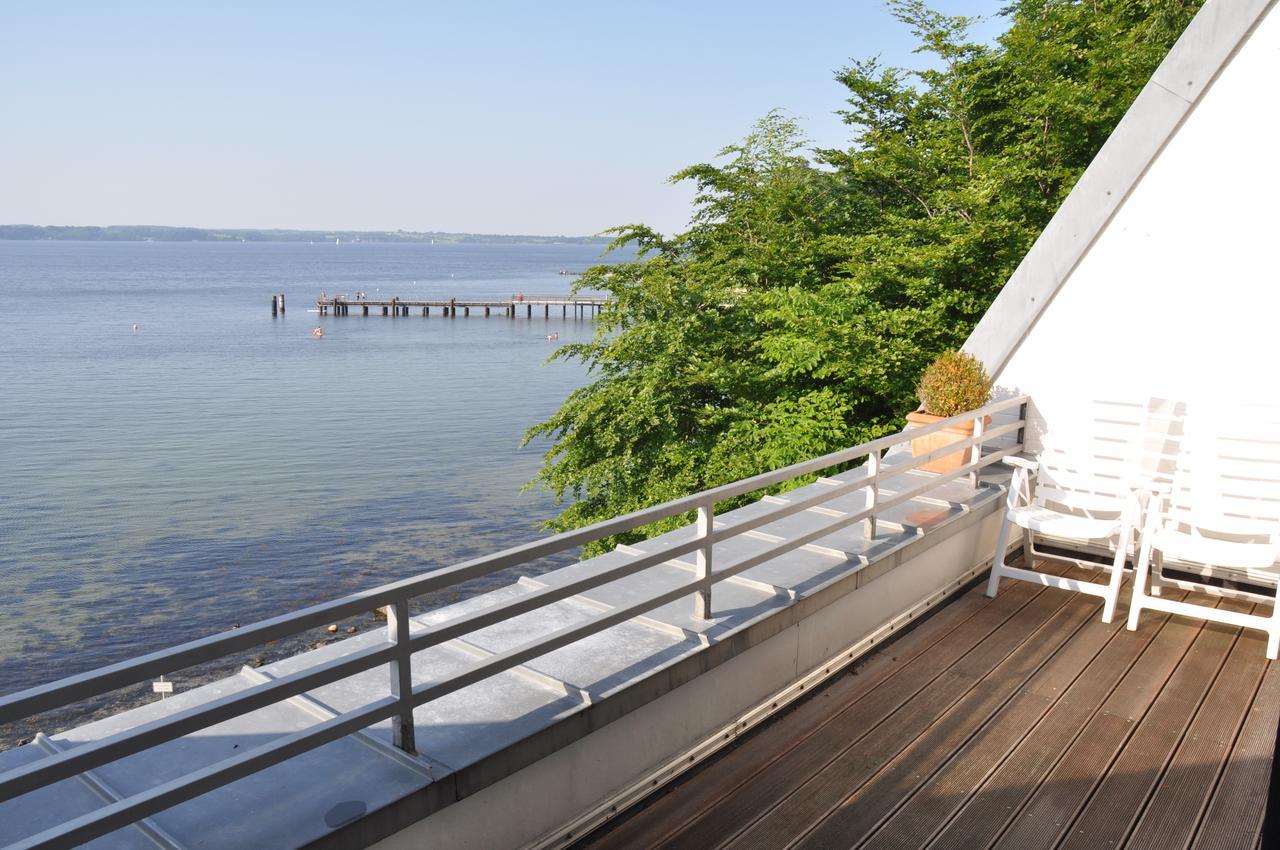 Ferienwohnung Strandkieker Glücksburg Dış mekan fotoğraf